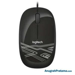 LOGITECH M105 Wired Optical Mouse - Black