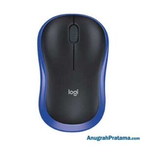 LOGITECH M185 Wireless Mouse - Blue