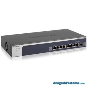 NETGEAR XS508M 8 Port 10G Multi-Gigabit Ethernet Unmanaged Switch - With 1 x 10G SFP+, Desktop/Rackmount, and Prosafe