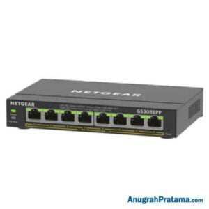 NETGEAR GS308EPP 8-Port PoE+ Gigabit Ethernet Managed Desktop Plus Switch