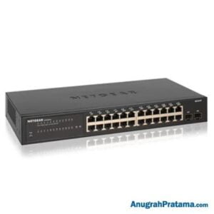NETGEAR GS324T 24-Port Gigabit Ethernet Smart Switch With 2 Dedicated SFP Ports