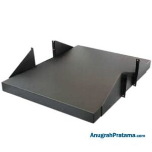 ABBA 19 Inch Adjustable Flat Shelf 600mm 1U (AR-AFS160-G/B)