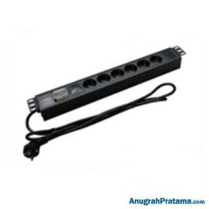 ABBA Vertical/Horizontal PDU 6 outlet Schuko 16A (AR-PDU06GS-16A)