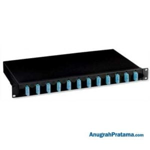 ABBA Rackmounted FO Panel 24 Port ST (AR-02-24ST-W24ST)