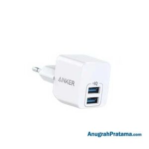 ANKER A2620 Wall Charger Powerport Mini Dual Port - White