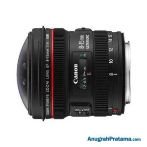 CANON EF 8-15mm f/4L Fisheye USM Lens