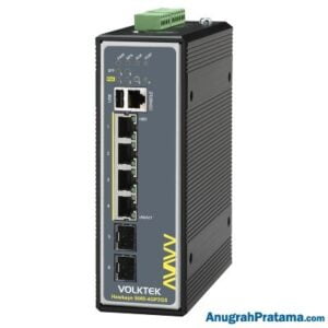 VOLKTEK Hawkeye 9060-4GP2GS-240W-I L2+ Managed 4 x 10/100/1000 PoE++ & 2 x GbE SFP Switch, 240Watt PoE budget