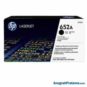 HP 652A Black Original LaserJet Toner Cartridge (CF320A)