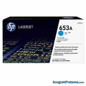 HP 653A Cyan Original LaserJet Toner Cartridge (CF321A)
