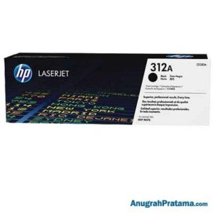 HP 312A Black Original LaserJet Toner Cartridge (CF380A)