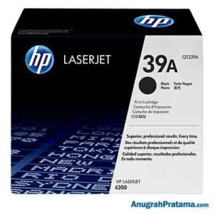 HP 39A Black Original LaserJet Toner Cartridge (Q1339A)