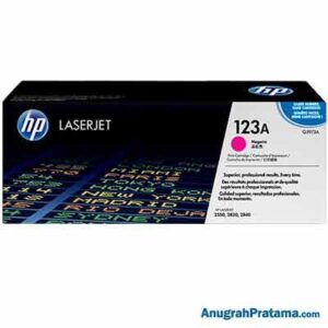 HP 123A Magenta Original LaserJet Toner Cartridge (Q3973A)