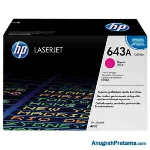 HP 643A Magenta Original LaserJet Toner Cartridge (Q5953A)