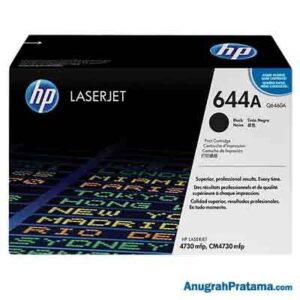 HP 644A Black Original LaserJet Toner Cartridge (Q6460A)