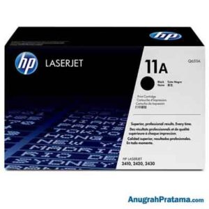 HP 11A Black Original LaserJet Toner Cartridge (Q6511A)