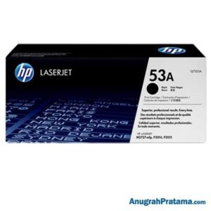 HP 53A Black Original LaserJet Toner Cartridge (Q7553A)