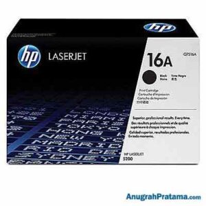 HP 16A Black Original LaserJet Toner Cartridge (Q7516A)