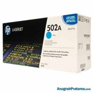 HP 502A Cyan Original LaserJet Toner Cartridge (Q6471A)