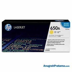 HP 650A Yellow Original LaserJet Toner Cartridge (CE272A)