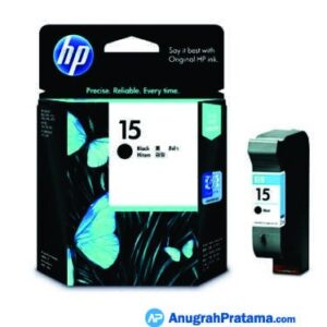 HP 15 Black Original Ink Cartridge (C6615DA)