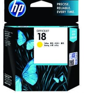 HP 18 Yellow Original Ink Cartridge (C4939A)