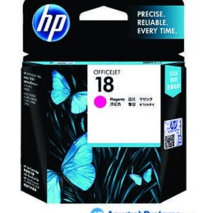 HP 18 Magenta Original Ink Cartridge (C4938A)