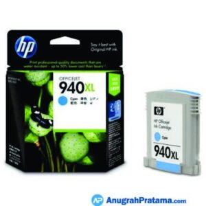 HP 940XL High Yield Cyan Original Ink Cartridge (C4907AA)