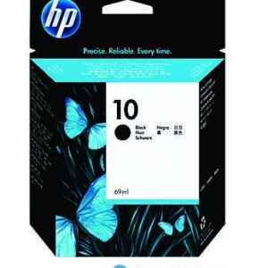 HP 10 Black Original Ink Cartridge (C4844A)