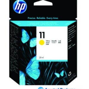 HP 11 Yellow Original Ink Cartridge (C4838A)