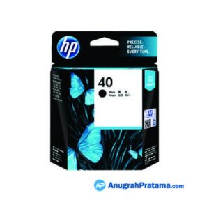 HP 40 Black Original Ink Cartridge (51640AA)