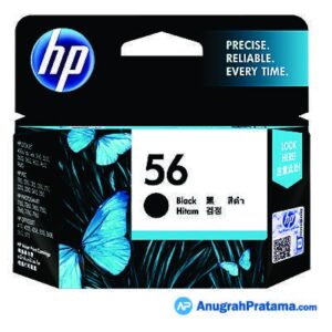 HP 56 Black Original Ink Cartridge (C6656AA)