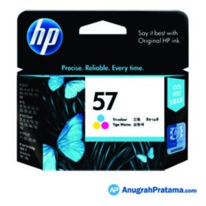 HP 57 Tri-color Original Ink Cartridge (C6657AA)
