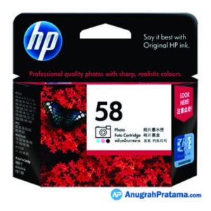 HP 58 Photo Original Ink Cartridge (C6658AA)