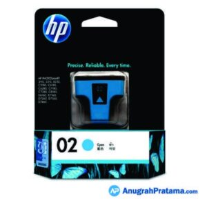 HP 02 Cyan Original Ink Cartridge (C8771WA)