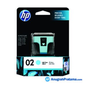 HP 02 Light Cyan Original Ink Cartridge (C8774WA)