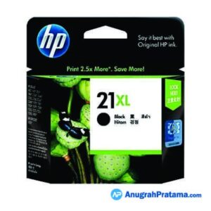 HP 21XL High Yield Black Original Ink Cartridge (C9351CA)