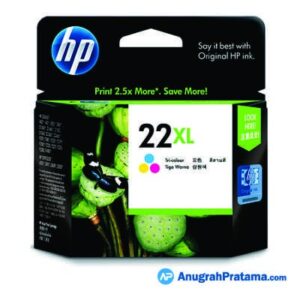 HP 22XL High Yield Tri-color Original Ink Cartridge (C9352CA)
