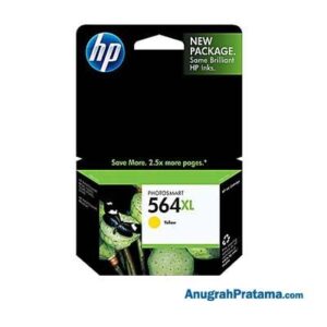HP 564XL High Yield Yellow Original Ink Cartridge (CB325WA)