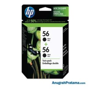 HP 56 2-pack Black Original Ink Cartridges (CC620AA)