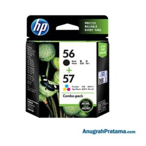 HP 56 Black/57 Tri-color 2-pack Original Ink Cartridges (CC629AA)