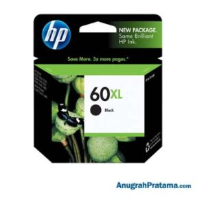 HP 60XL High Yield Black Original Ink Cartridge (CC641WA)