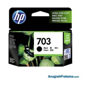 HP 703 Black Original Ink Advantage Cartridge (CD887AA)
