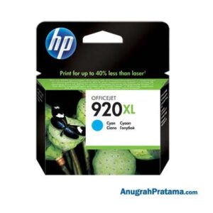 HP 920XL High Yield Cyan Original Ink Cartridge (CD972AA)