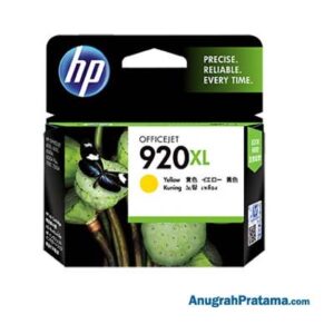 HP 920XL High Yield Yellow Original Ink Cartridge (CD974AA)