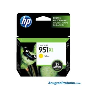 HP 951XL High Yield Yellow Original Ink Cartridge (CN048AA)