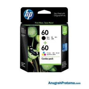 HP 60 2-pack Black/Tri-color Original Ink Cartridges (CN067AA)