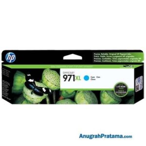 HP 971XL High Yield Cyan Original Ink Cartridge (CN626AA)