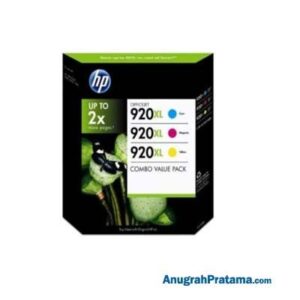 HP 920XL 3-pack High Yield CMY Original Ink Cartridges (E5Y50AA)
