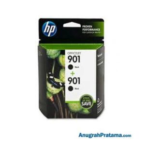HP 901 2-pack Black Original Ink Cartridge (E5Y52AA)