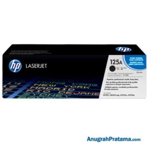 HP 125A Black Original LaserJet Toner Cartridge (CB540A)